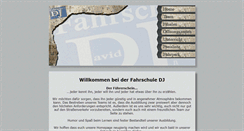 Desktop Screenshot of fahrschule-dj.de